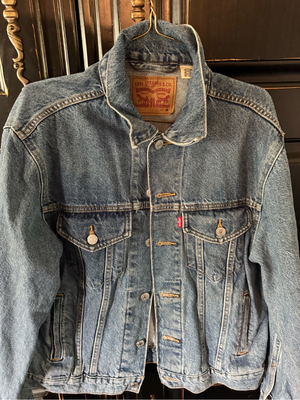 Levi's Medium Blue Denim Trucker Jacket